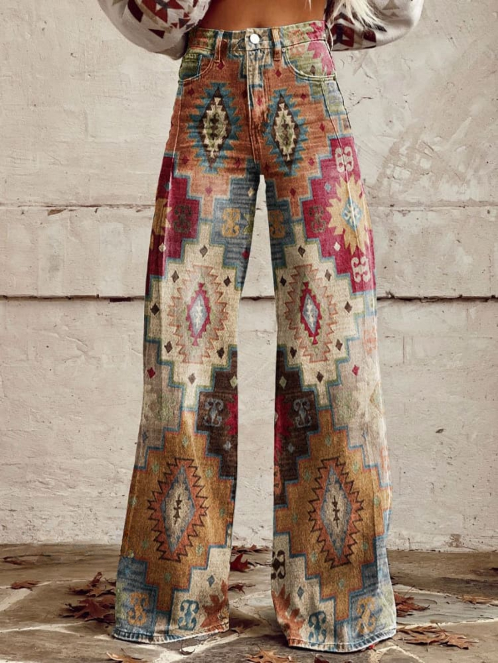 Marina - Elegantās boho bikses