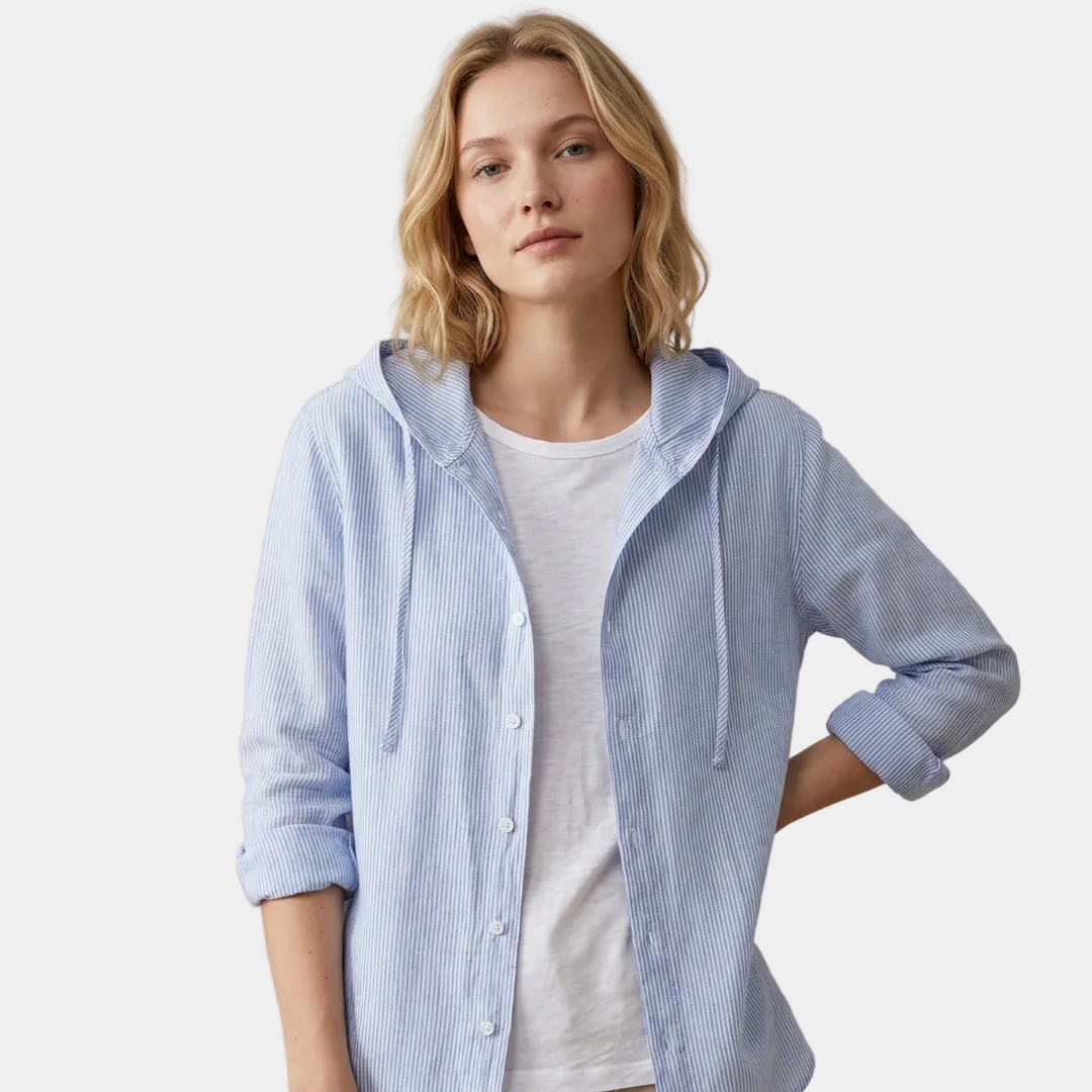 Jovana - Gluds un viegls džemperis ar kapuci