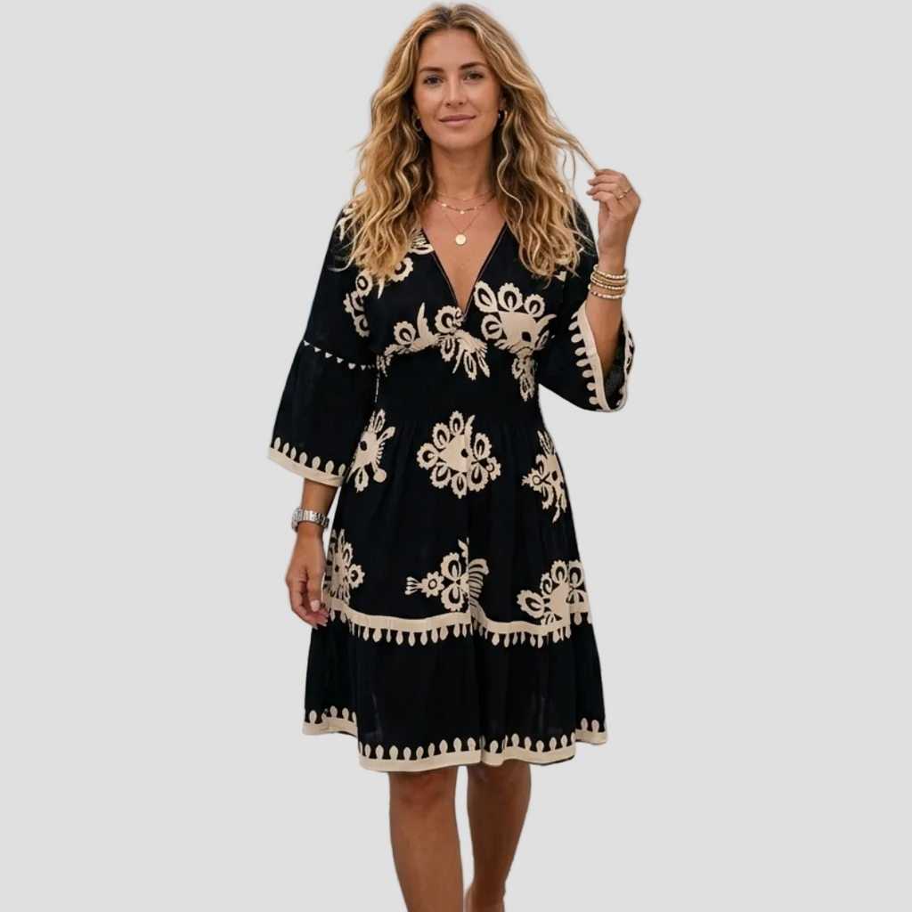 Mila - Vasaras boho kleita