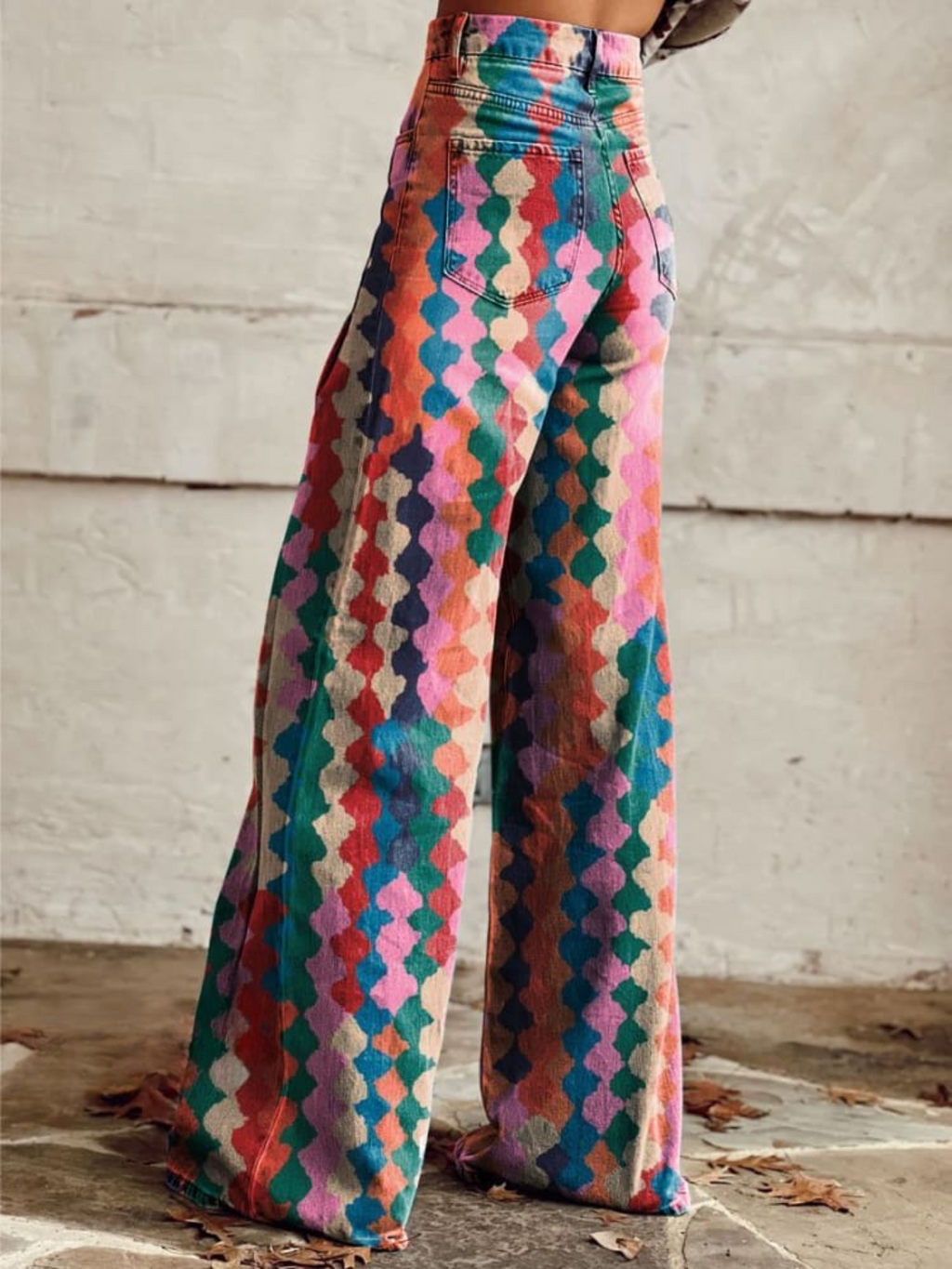 Radmila - Elegantās boho stila bikses