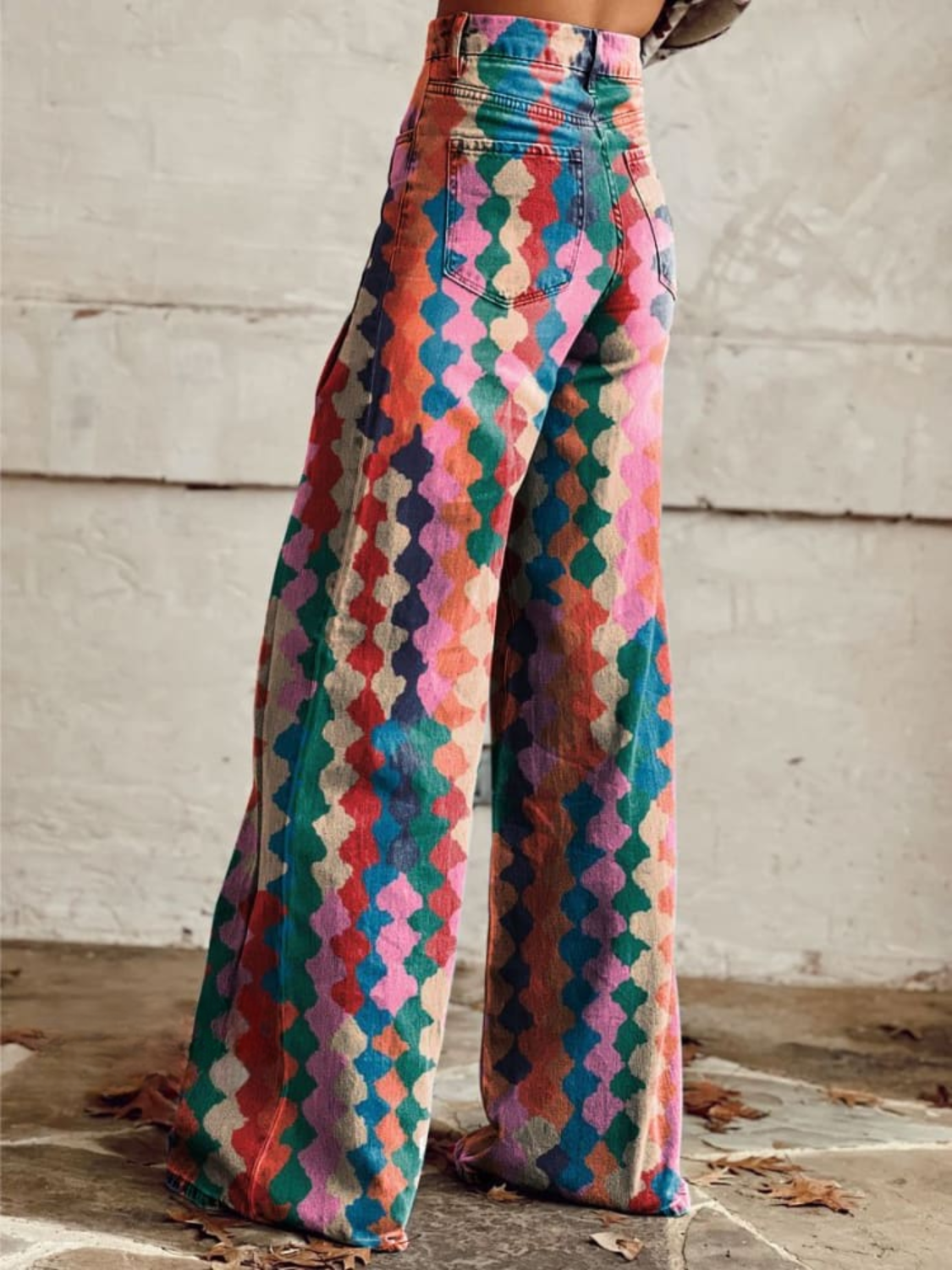 Radmila - Elegantās boho stila bikses