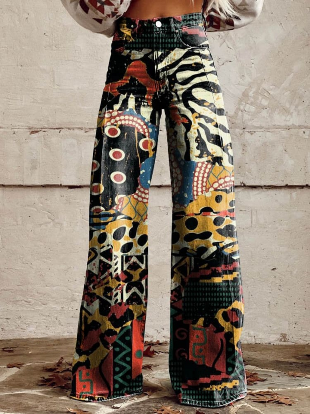 Ljiljana - Elegantnas boho bikses