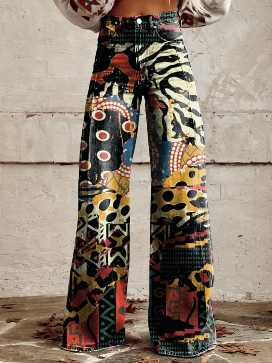 Ljiljana - Elegantnas boho bikses