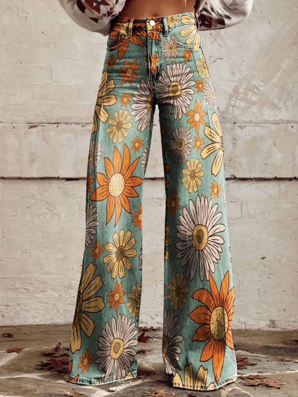 Dunja - Elegantnas boho stila bikses