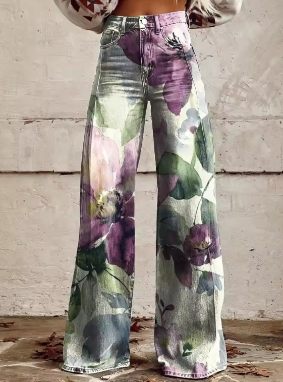Teodora - Elegantās boho bikses