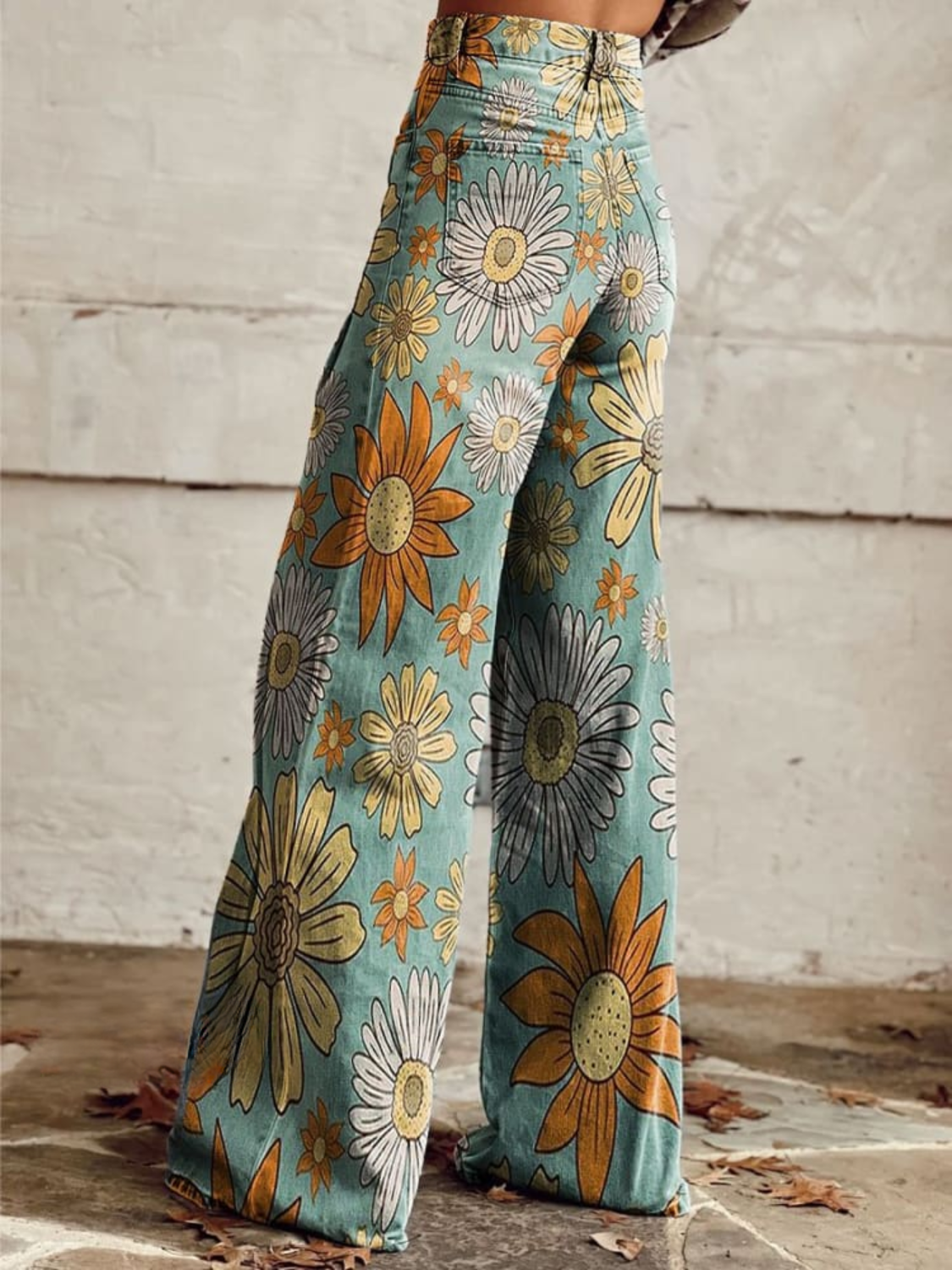 Dunja - Elegantnas boho stila bikses