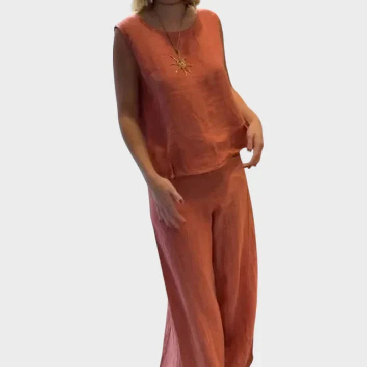 Angelina - Boho stila divdaļīgs komplekts