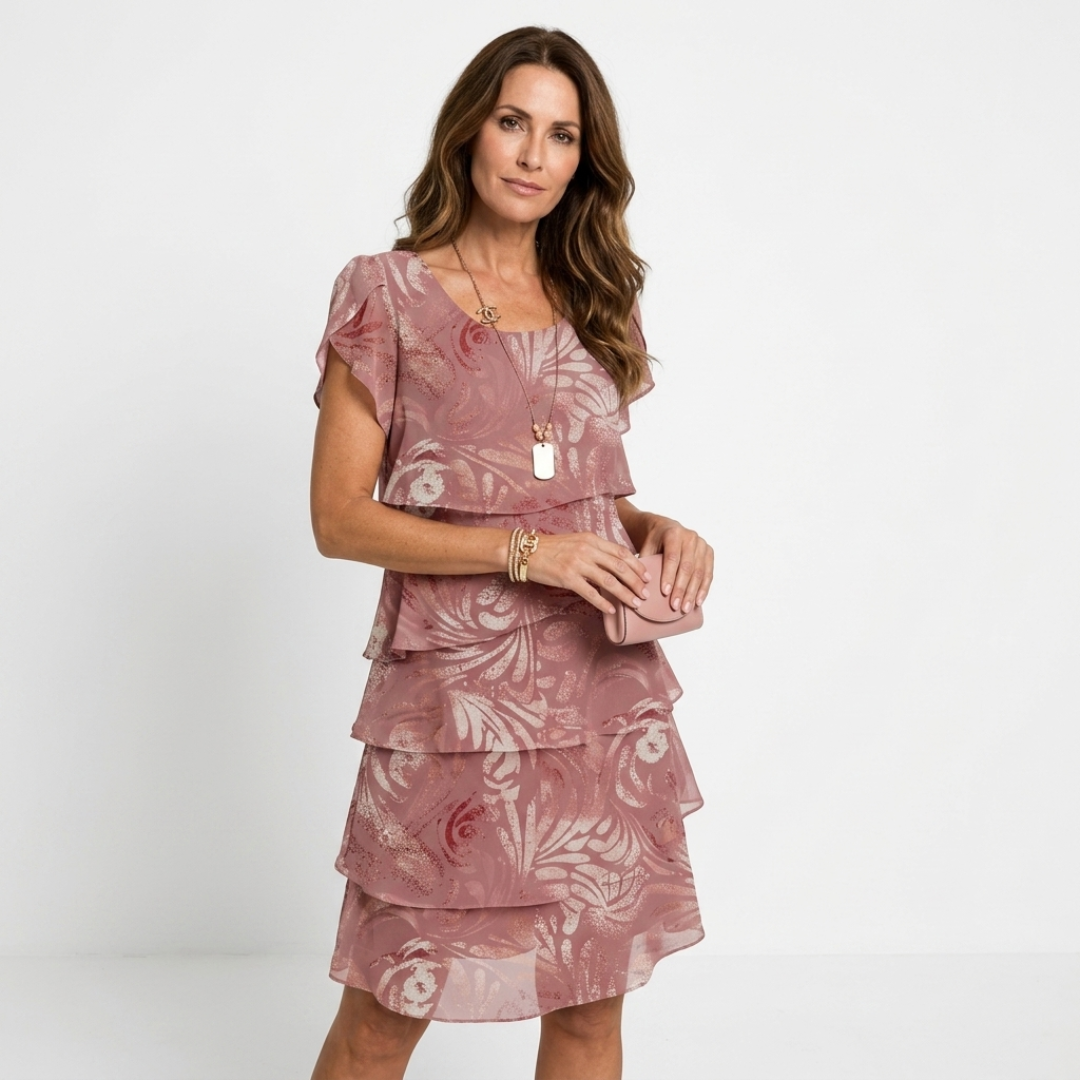 Roksanda - Eleganta kleita ar volāniem