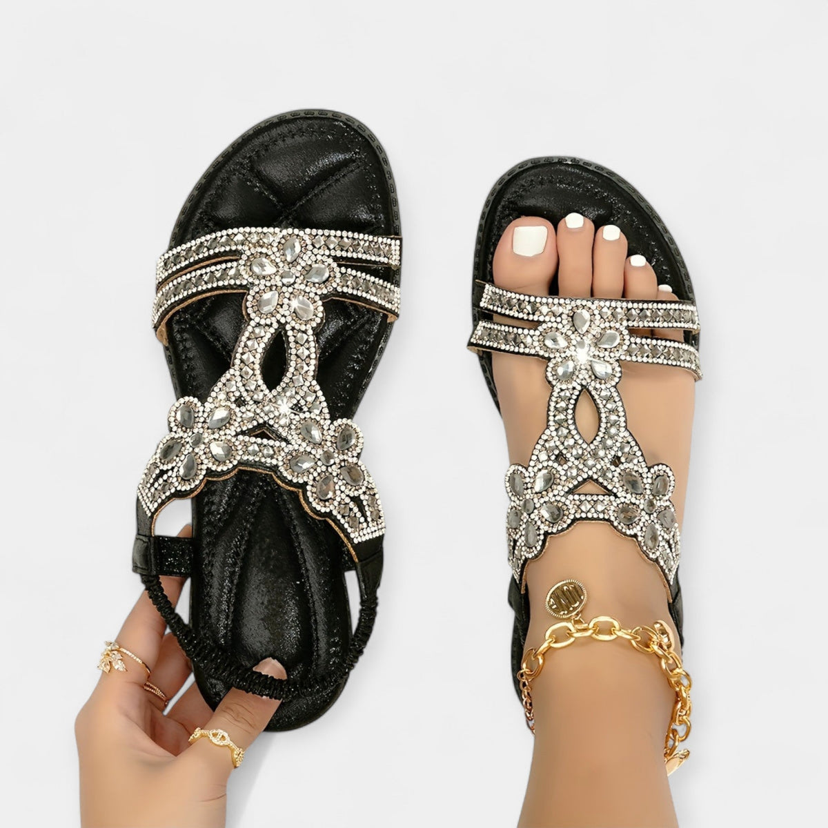 Ortopēdiskās boho sandales