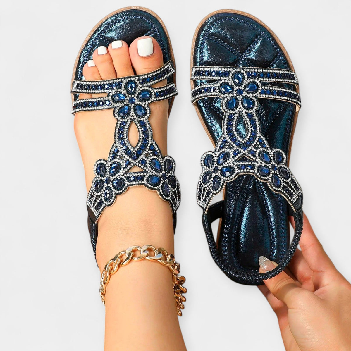 Ortopēdiskās boho sandales