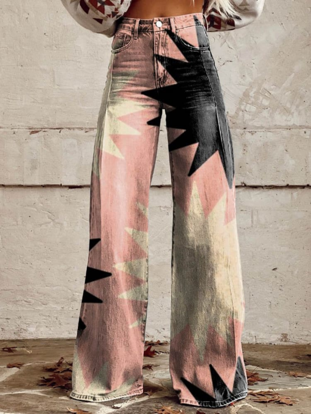 Zorica - Elegantās bohēmiska stila bikses