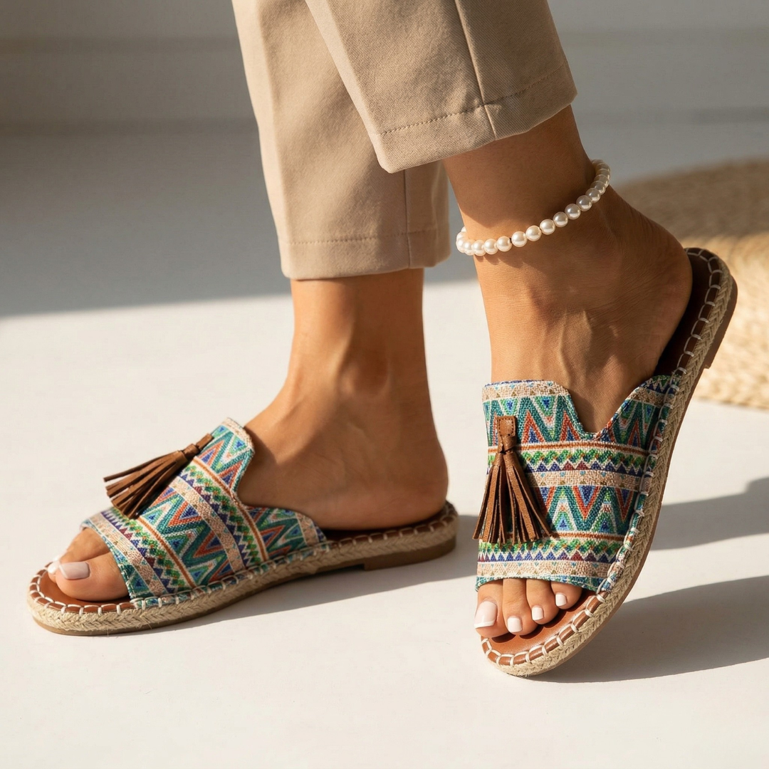 Đurđica - Ērtas plakanas sandales