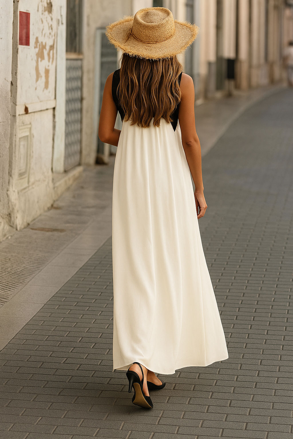 Simona - Eleganta vasaras kleita