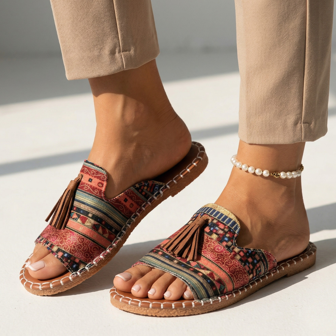 Đurđica - Ērtas plakanas sandales