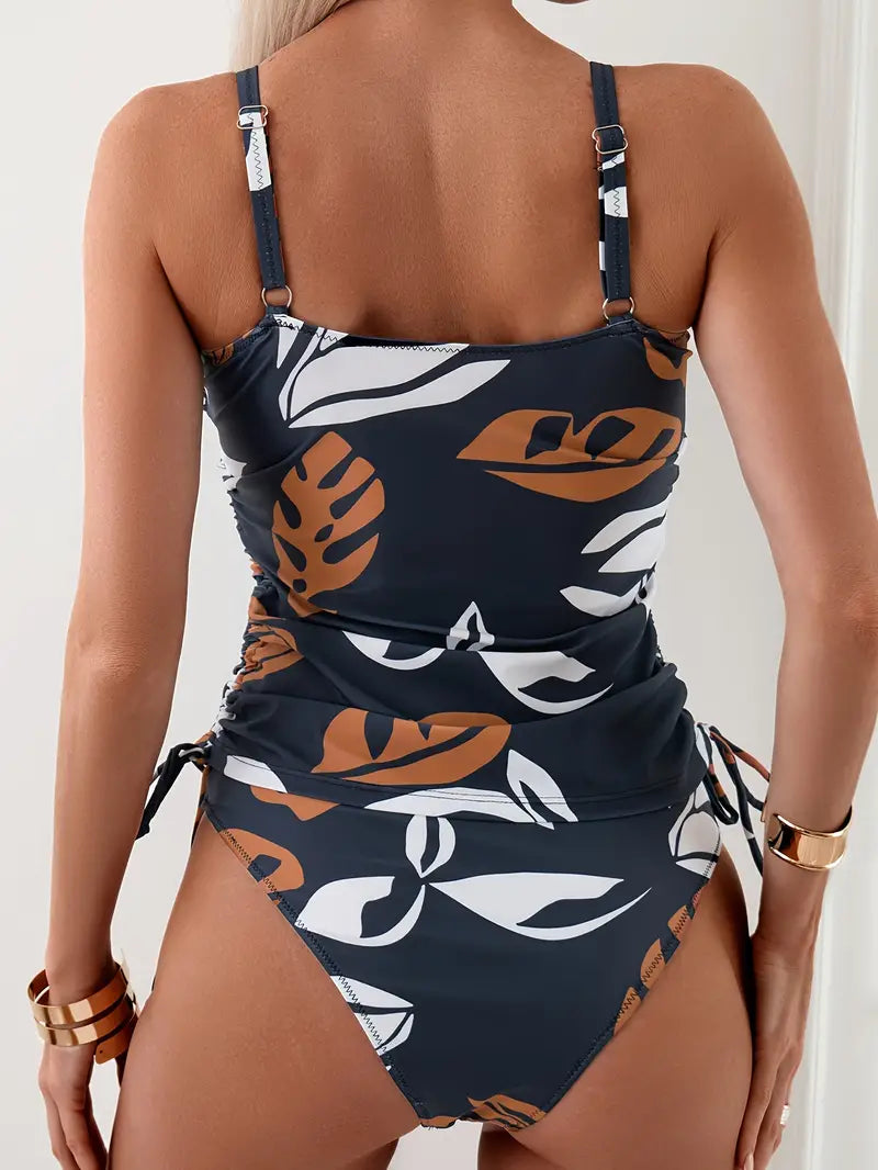 Persa - Bikini ar tropisku lapu rakstu