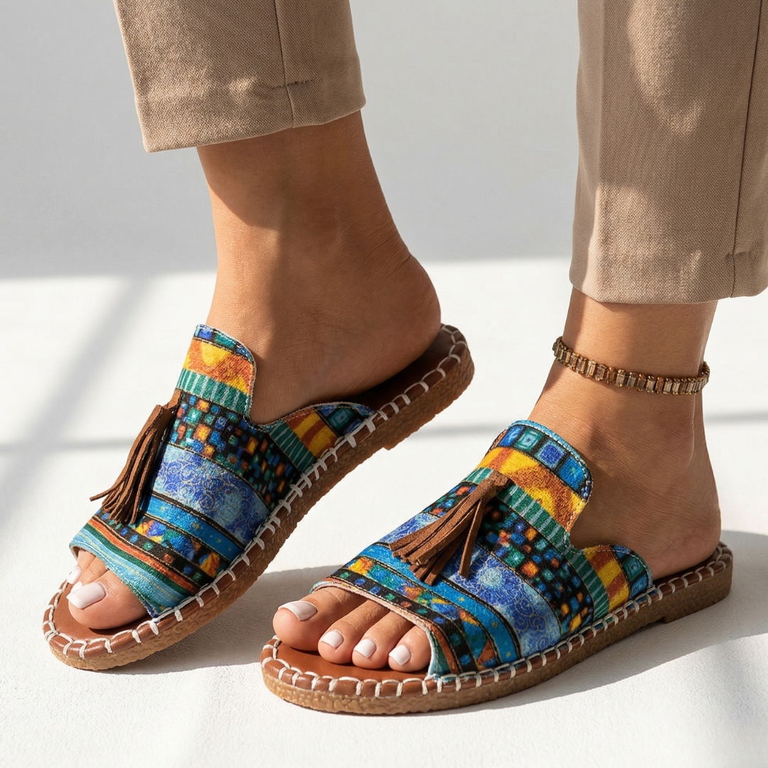 Đurđica - Ērtas plakanas sandales