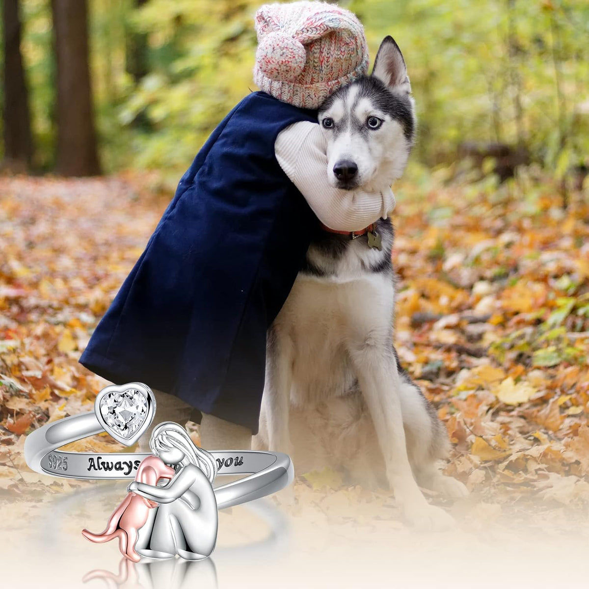 Gredzens sunim ar saimnieku