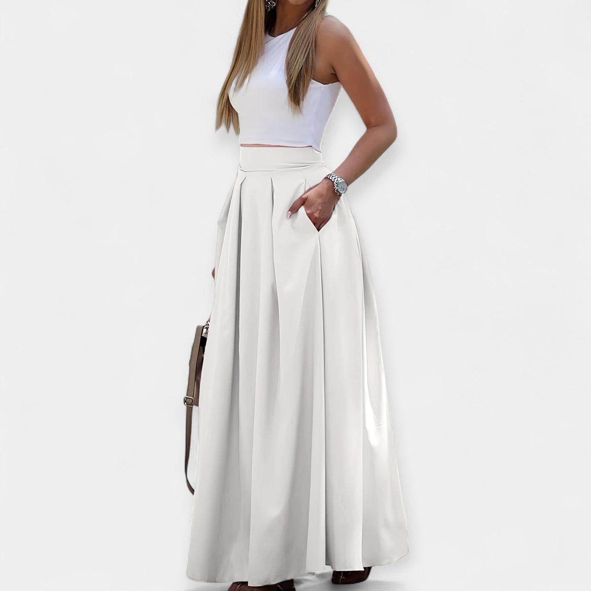 Eleganti midi svārki