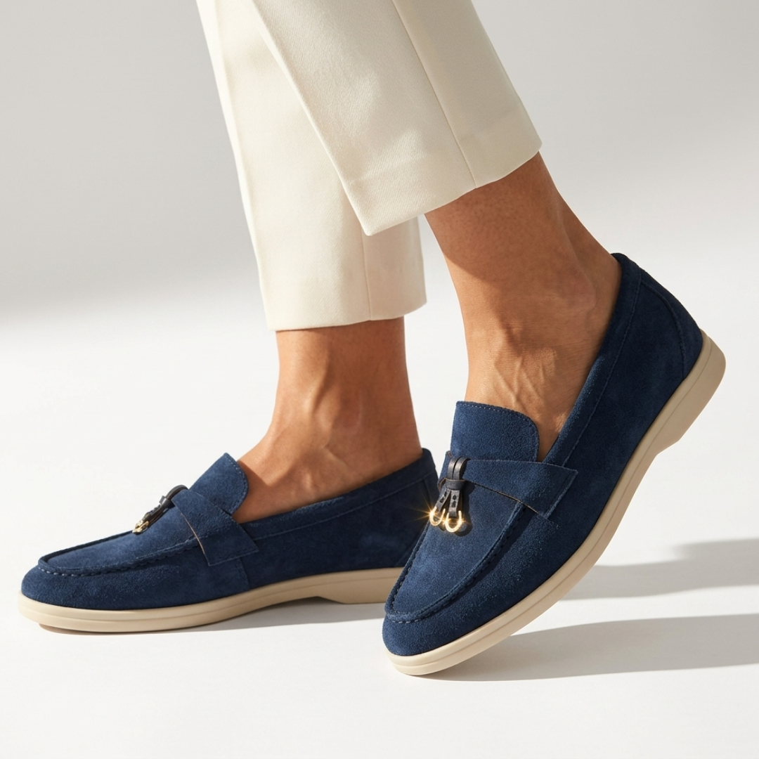Milena - Zamšādas mokasīni