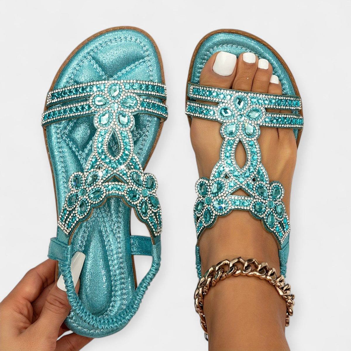 Ortopēdiskās boho sandales