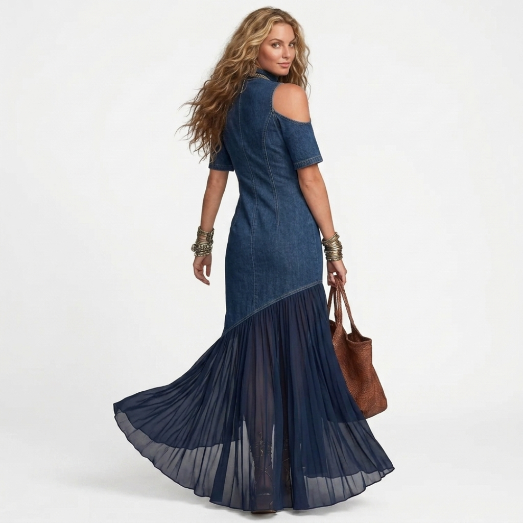 Vukica - Gara džinsa kleita