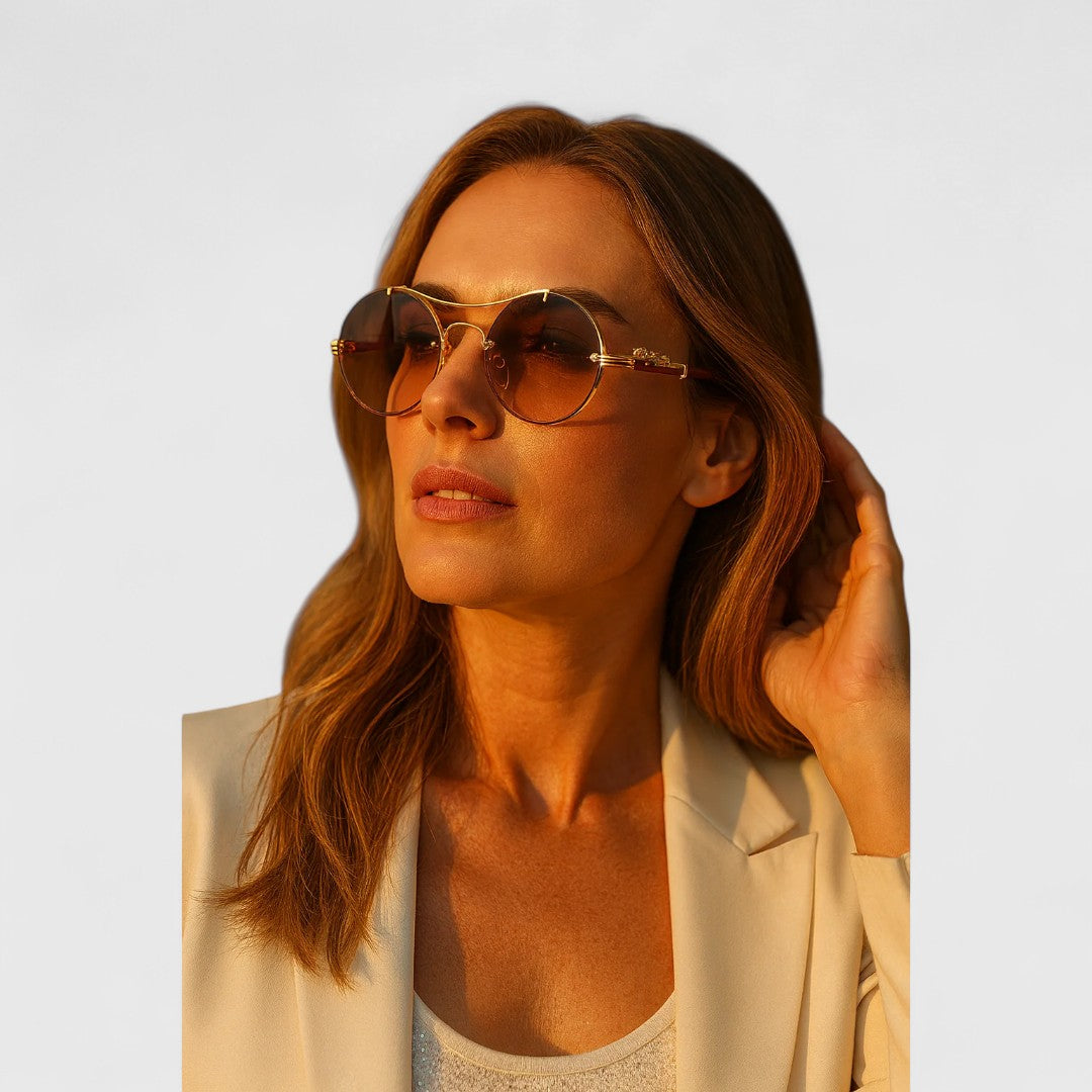Svetlana - Retro saulesbrilles ar stilu un mūžīgu eleganci