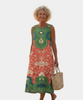 Ivana | Boho midi kleita