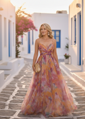 Živana — Ziedu maxi kleita