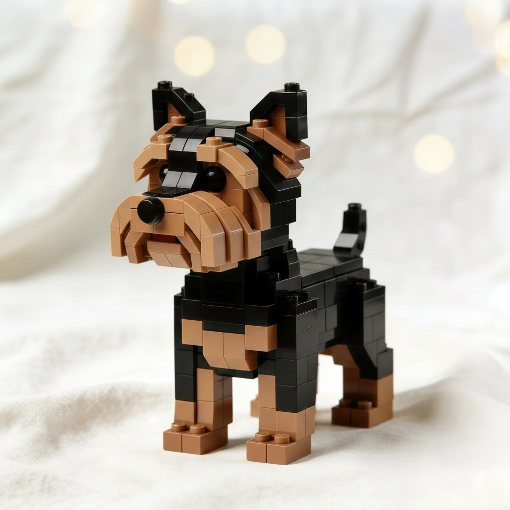 Konstruktoru komplekts Yorkshire Terrier
