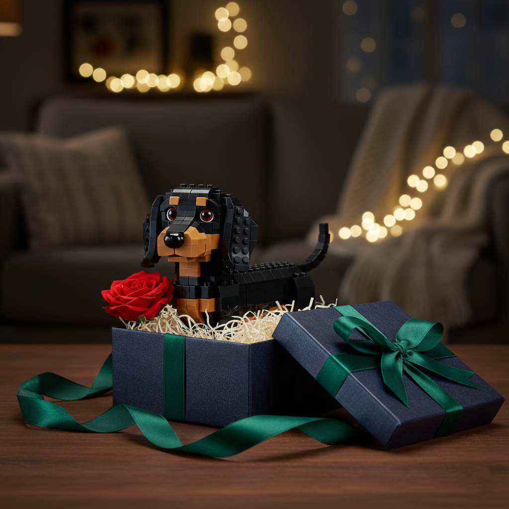 Dachshund klucīšu komplekts
