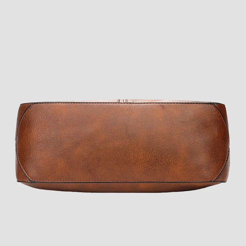 Đurđica - Luksusa ādas pretzagļu hobo tipa soma
