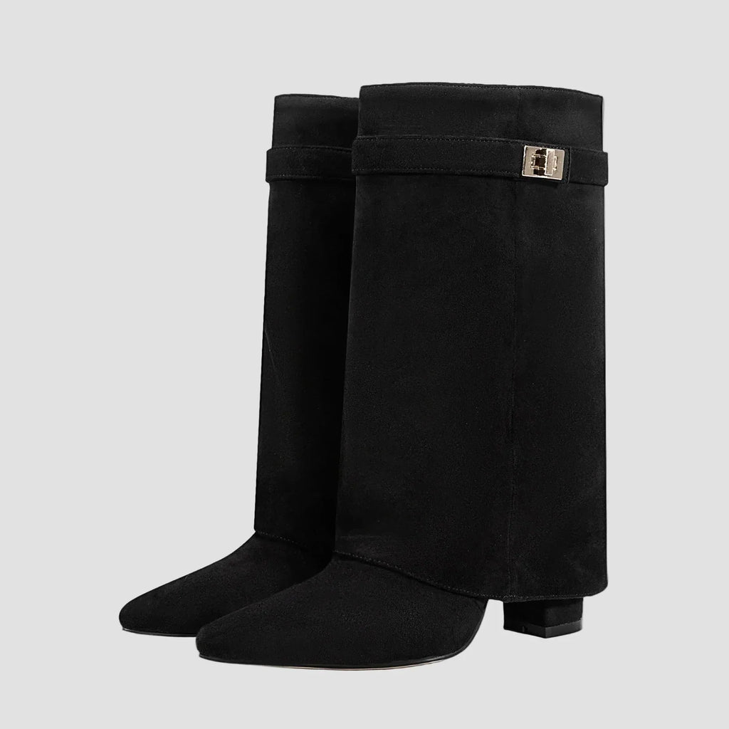 Augstie zābaki ar elegantu dizainu