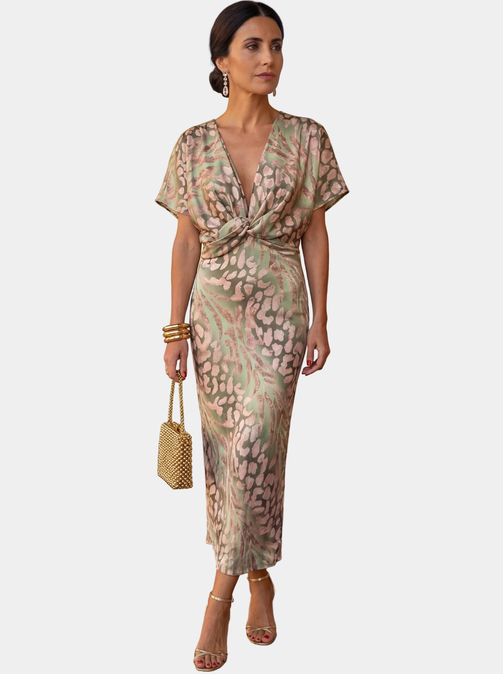 Suzana – Eleganta kleita no viegla un gaisīga auduma