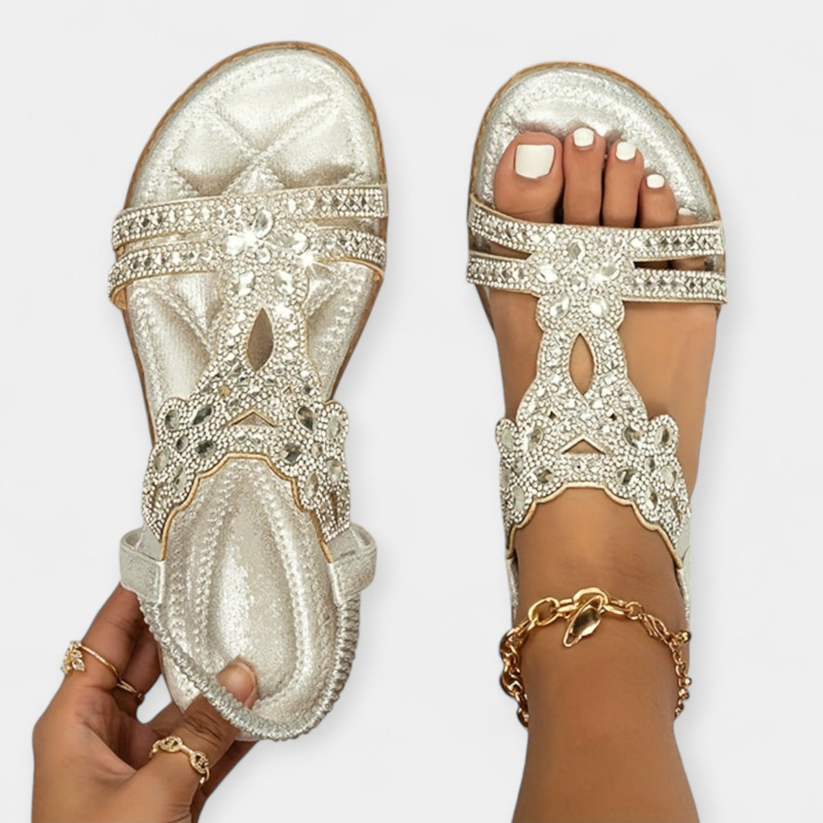 Ortopēdiskās boho sandales
