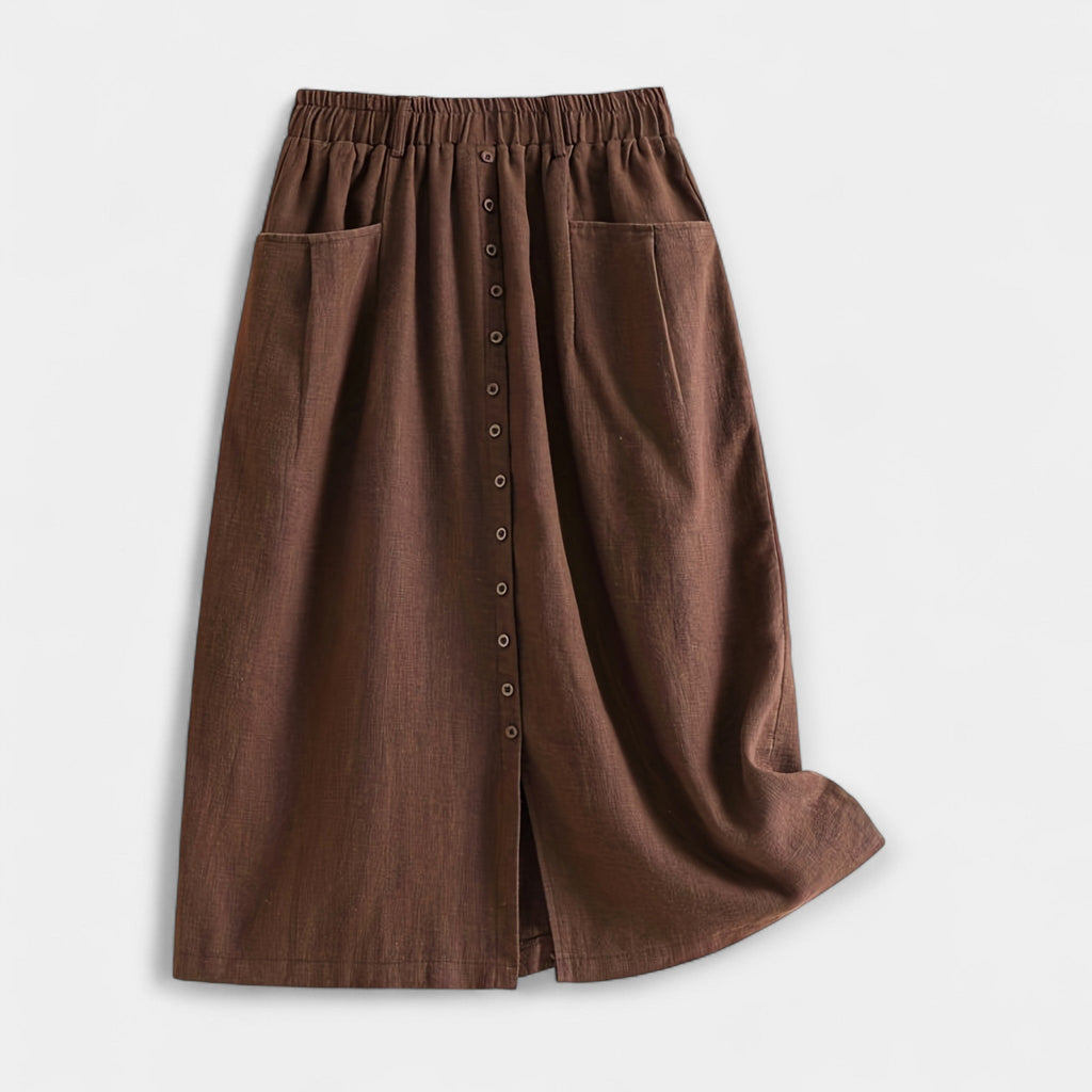 Midi svārki vintage stilā