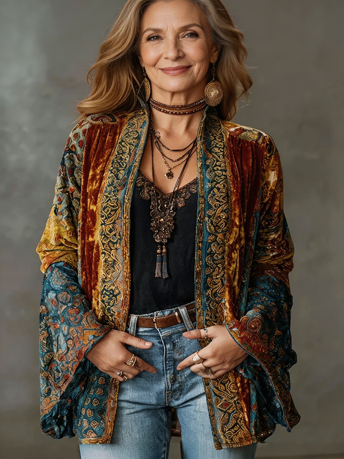 Milanka - Boho kimono sievietēm