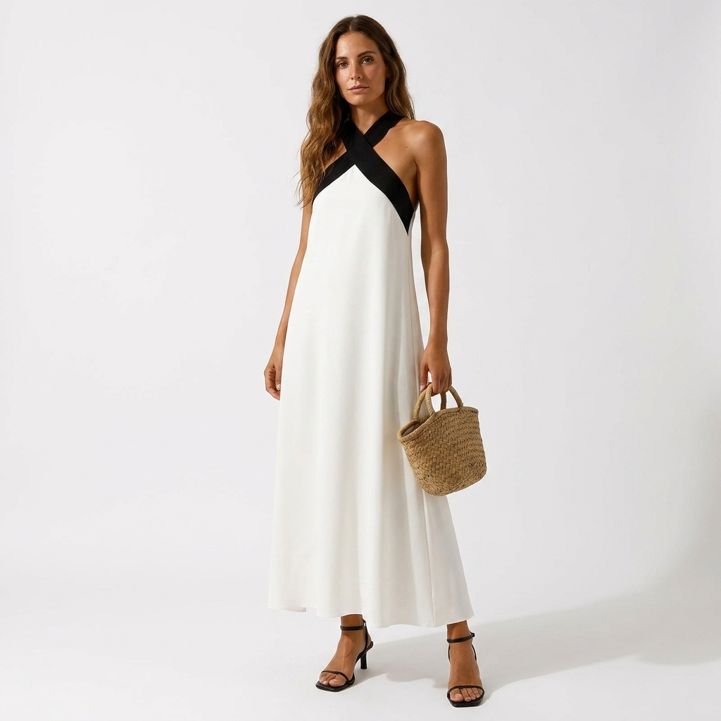 Simona - Eleganta vasaras kleita