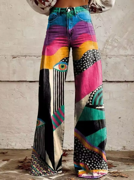 Snežana — Elegantās bohēmiskā stila bikses